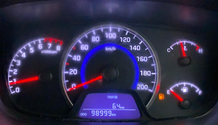 2015 Hyundai Grand i10 MAGNA 1.2 KAPPA VTVT, Petrol, Manual, 99,170 km, Odometer Image