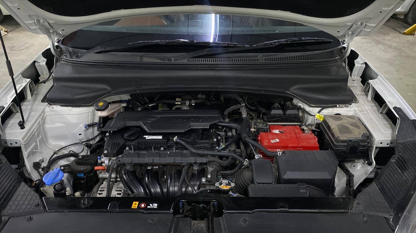 2022 Hyundai ALCAZAR PLATINUM(O) 7STR 2.0 AT, Petrol, Automatic, 60,883 km, Engine View