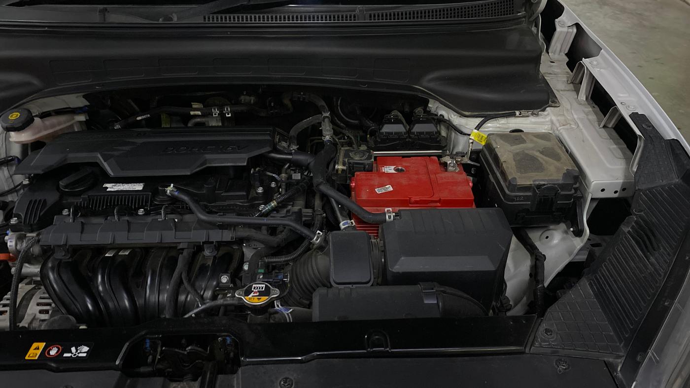 2022 Hyundai ALCAZAR PLATINUM(O) 7STR 2.0 AT, Petrol, Automatic, 60,883 km, Engine View - Left