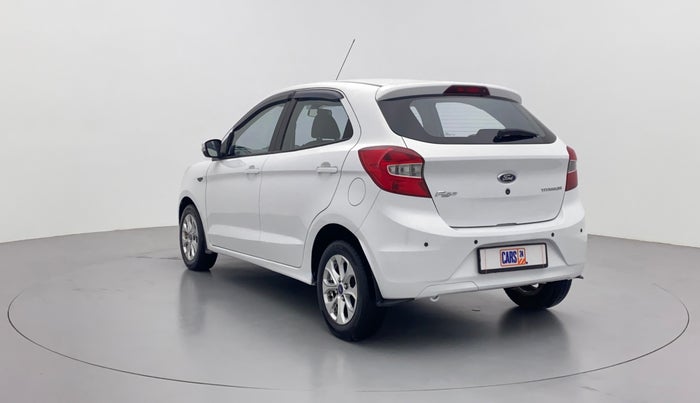 2017 Ford New Figo 1.2 TITANIUM, Petrol, Manual, 41,940 km, Left Back Diagonal (45- Degree) View