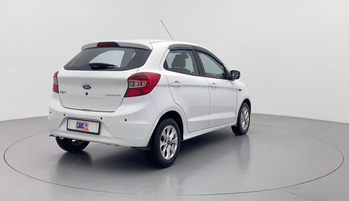 2017 Ford New Figo 1.2 TITANIUM, Petrol, Manual, 41,940 km, Right Back Diagonal (45- Degree) View