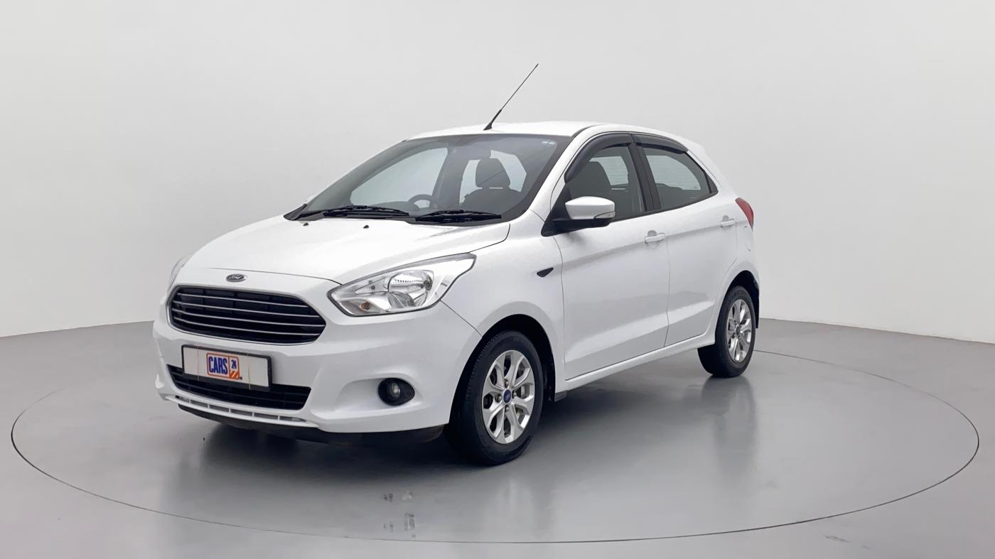 2017 Ford New Figo 1.2 TITANIUM, Petrol, Manual, 41,940 km, Left Front Diagonal (45- Degree) View