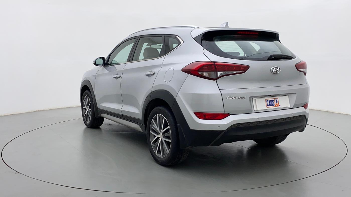 2018 Hyundai Tucson 2WD AT GLS PETROL, Petrol, Automatic, 33,362 km, Left Back Diagonal