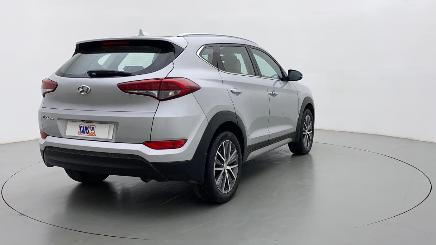 2018 Hyundai Tucson 2WD AT GLS PETROL, Petrol, Automatic, 33,362 km, Right Back Diagonal