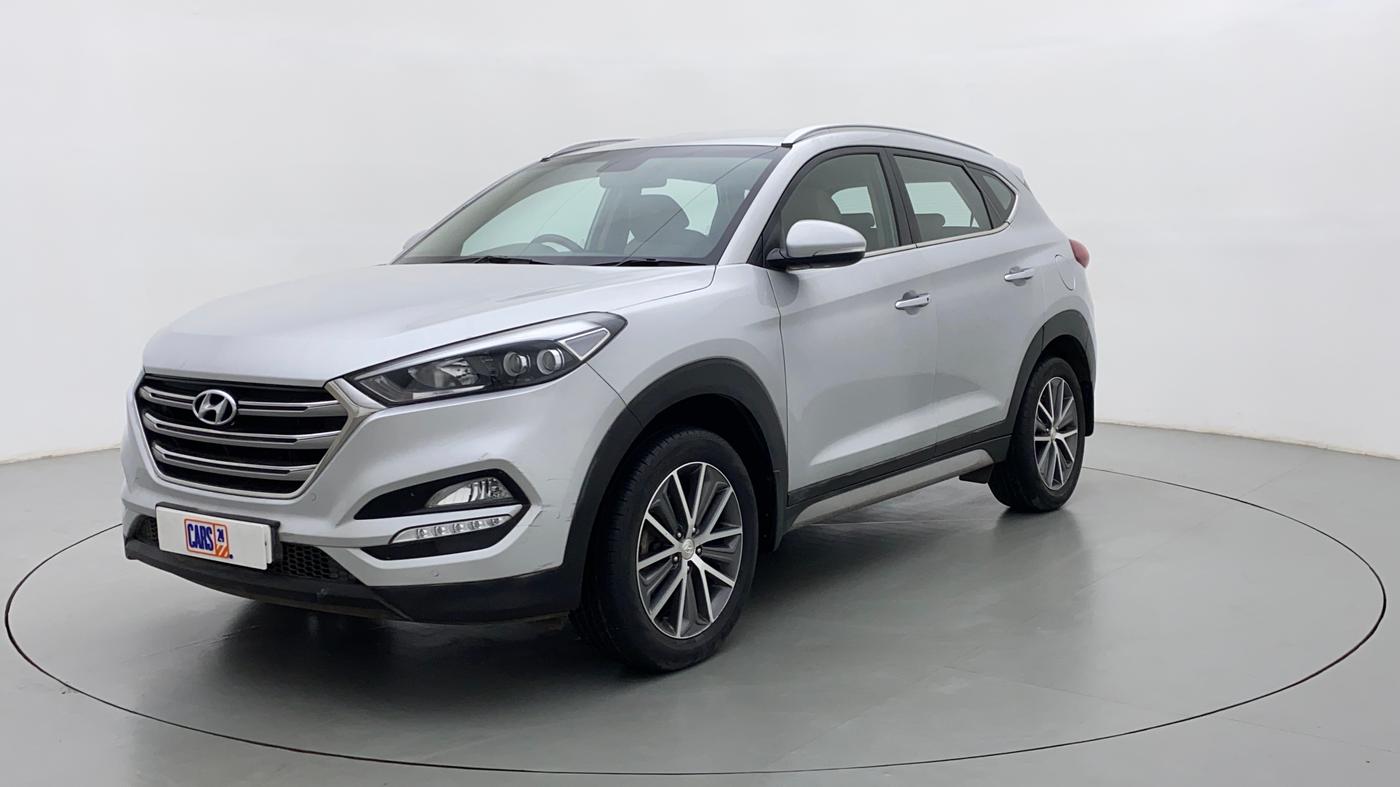 2018 Hyundai Tucson 2WD AT GLS PETROL, Petrol, Automatic, 33,362 km, Left Front Diagonal