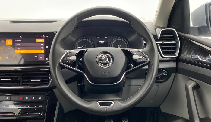 2021 Skoda KUSHAQ STYLE 1.5 TSI MT, Petrol, Manual, 12,710 km, Steering Wheel Close Up