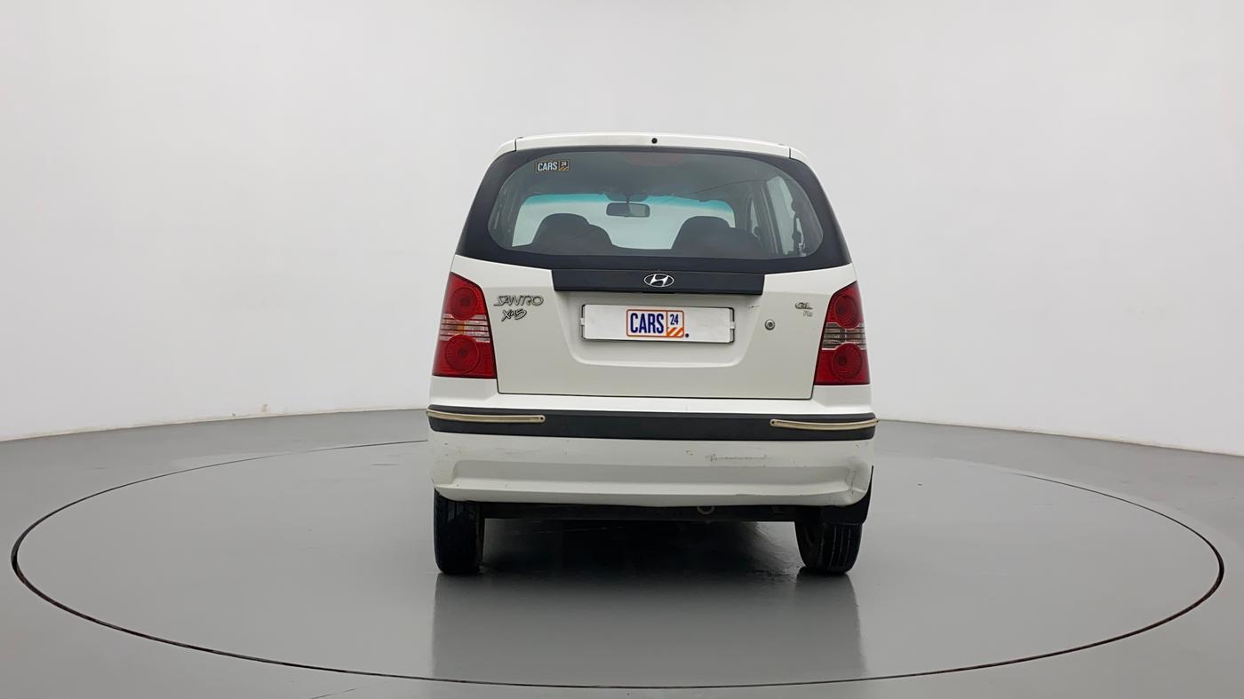 2014 Hyundai Santro Xing GL PLUS, Petrol, Manual, 77,182 km, Back/Rear