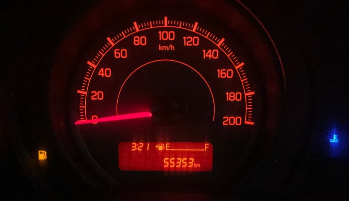 2019 Maruti Swift LXI, Petrol, Manual, 55,344 km, Odometer Image