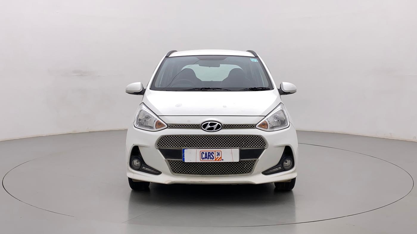 2017 Hyundai Grand i10 SPORTZ (O) 1.2 KAPPA VTVT, Petrol, Manual, 33,854 km, Front