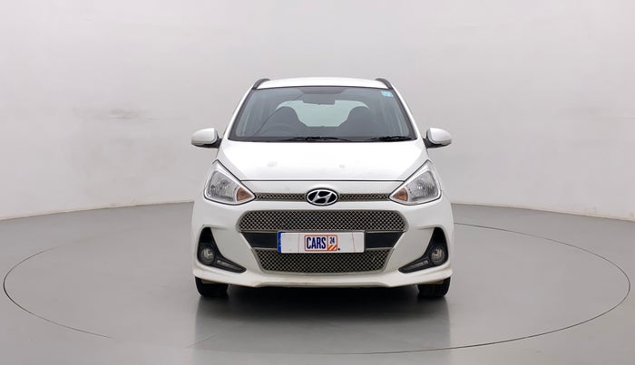 2017 Hyundai Grand i10 SPORTZ (O) 1.2 KAPPA VTVT, Petrol, Manual, 33,854 km, Front