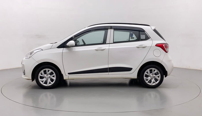 2017 Hyundai Grand i10 SPORTZ (O) 1.2 KAPPA VTVT, Petrol, Manual, 33,854 km, Left Side
