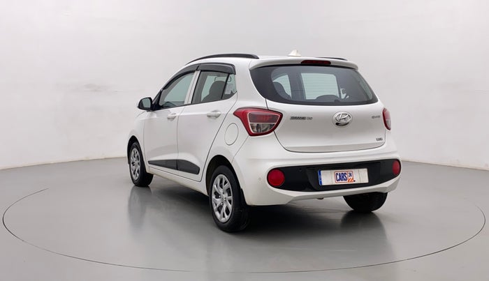 2017 Hyundai Grand i10 SPORTZ (O) 1.2 KAPPA VTVT, Petrol, Manual, 33,854 km, Left Back Diagonal