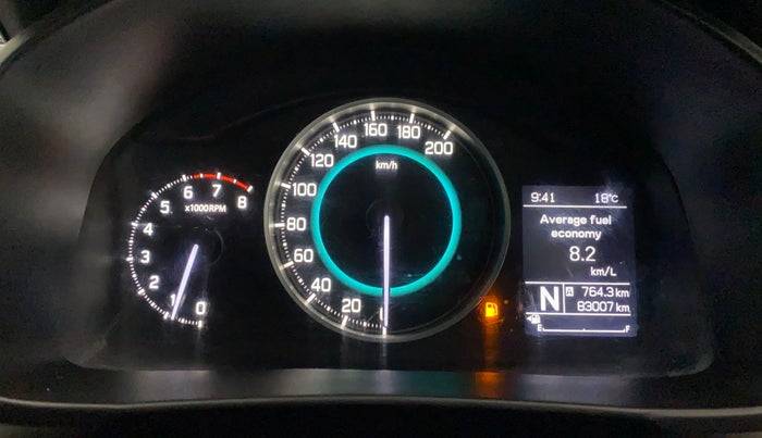 2017 Maruti IGNIS DELTA 1.2 AMT, Petrol, Automatic, 82,999 km, Odometer Image