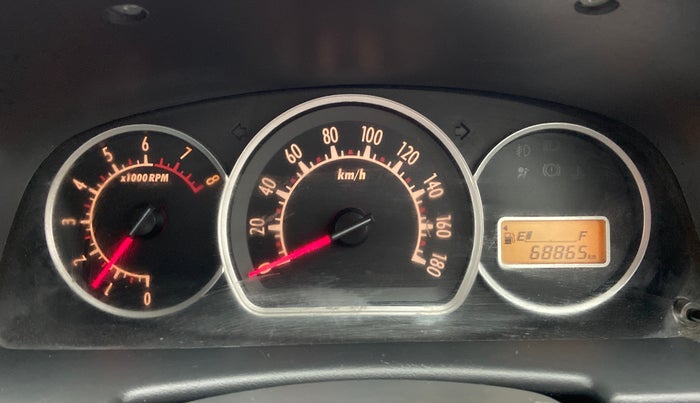 2013 Maruti Alto K10 VXI P, Petrol, Manual, 69,181 km, Odometer Image