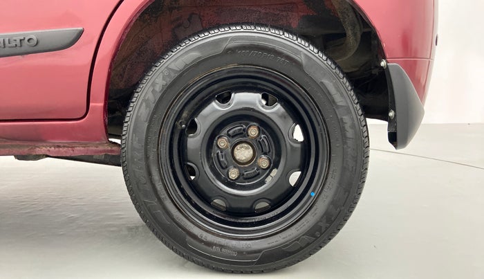 2013 Maruti Alto K10 VXI P, Petrol, Manual, 69,181 km, Left Rear Wheel