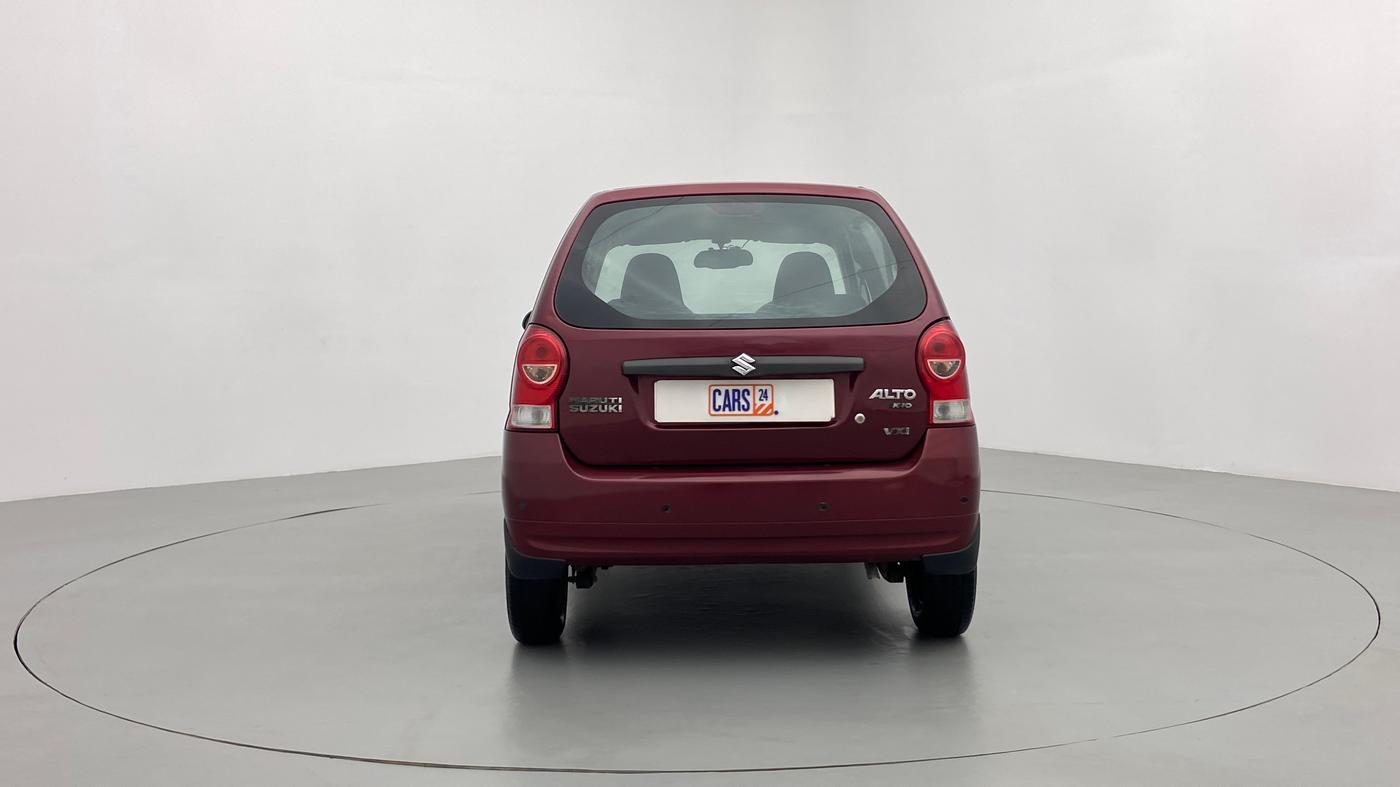 2013 Maruti Alto K10 VXI P, Petrol, Manual, 69,181 km, Back/Rear