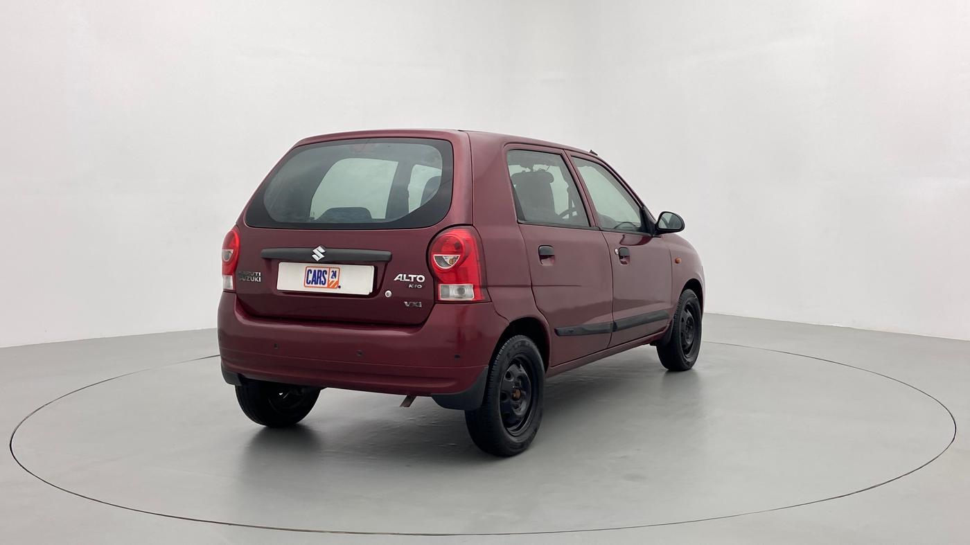 2013 Maruti Alto K10 VXI P, Petrol, Manual, 69,181 km, Right Back Diagonal