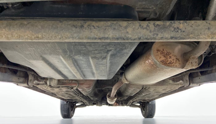 2013 Maruti Alto K10 VXI P, Petrol, Manual, 69,181 km, Rear Underbody