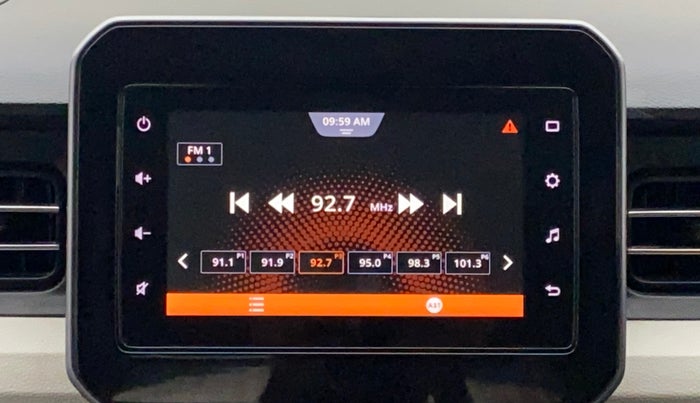 2022 Maruti IGNIS ZETA 1.2, Petrol, Manual, 39,543 km, Infotainment System