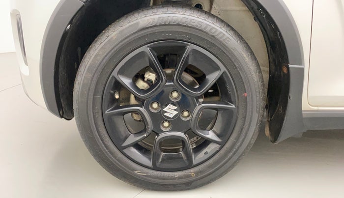 2022 Maruti IGNIS ZETA 1.2, Petrol, Manual, 39,543 km, Left front tyre - Minor crack