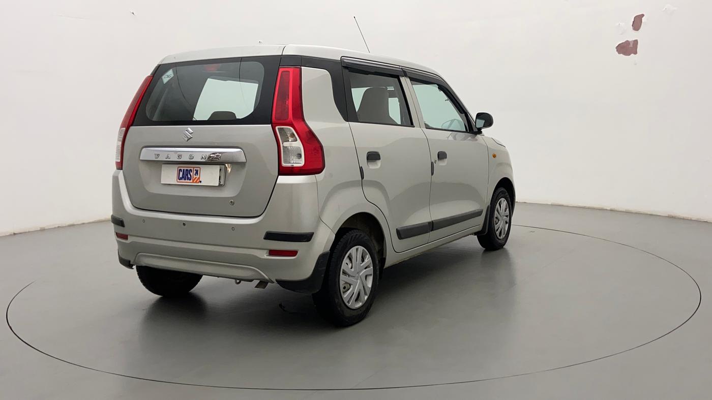 2019 Maruti New Wagon-R LXI CNG 1.0, CNG, Manual, 52,674 km, Right Back Diagonal