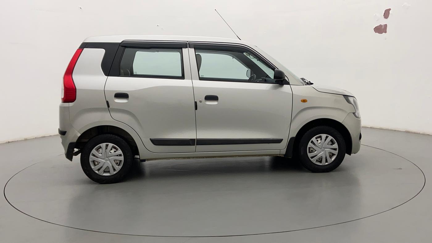 2019 Maruti New Wagon-R LXI CNG 1.0, CNG, Manual, 52,674 km, Right Side