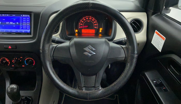 2019 Maruti New Wagon-R LXI CNG 1.0, CNG, Manual, 52,674 km, Steering Wheel Close Up