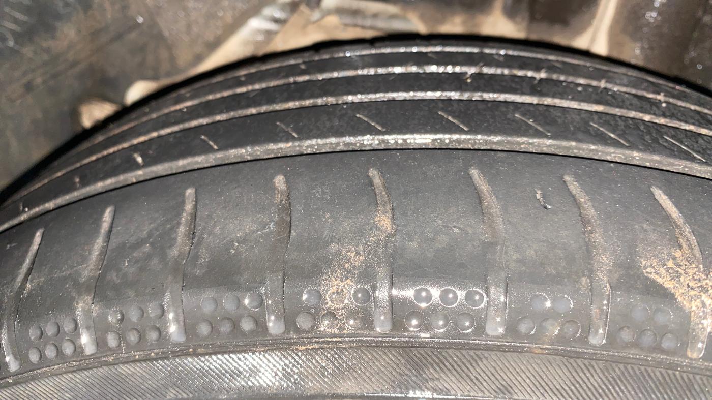 2019 Ford FREESTYLE TREND PLUS 1.2 PETROL, Petrol, Manual, 92,870 km, Left Rear Tyre Tread