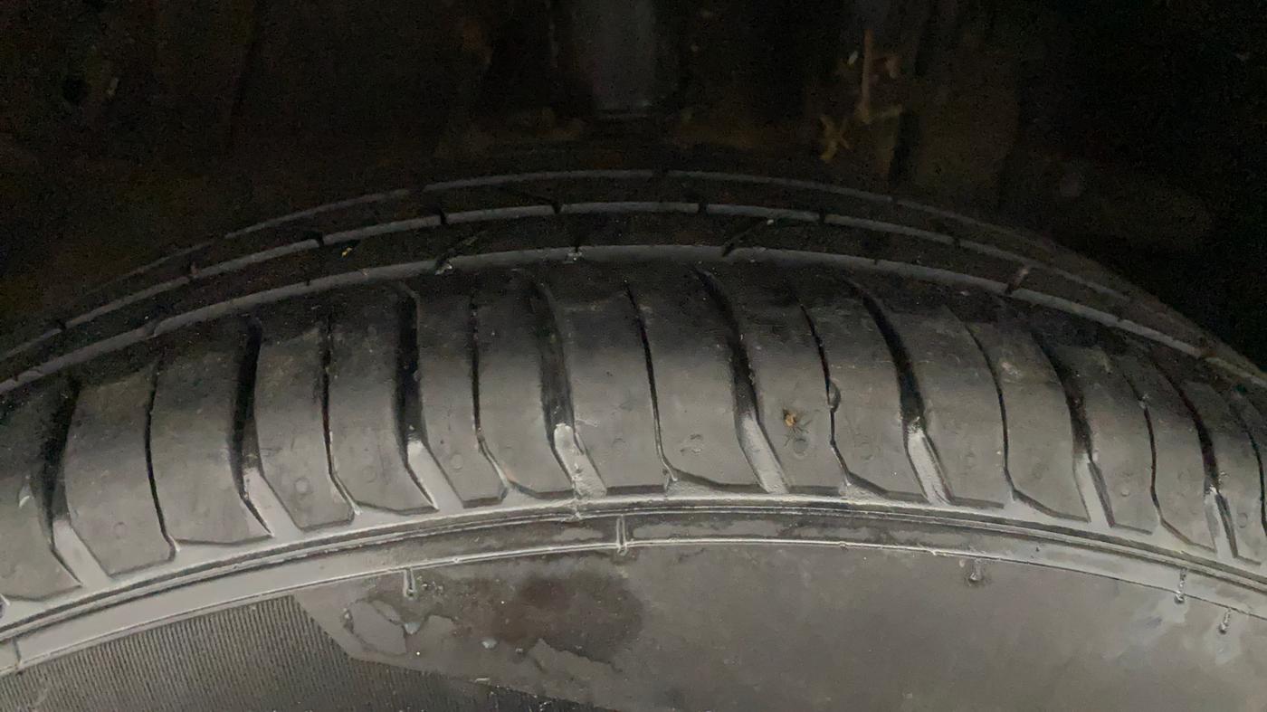 2021 Tata NEXON XZA PLUS DIESEL, Diesel, Automatic, 65,734 km, Left Rear Tyre Tread