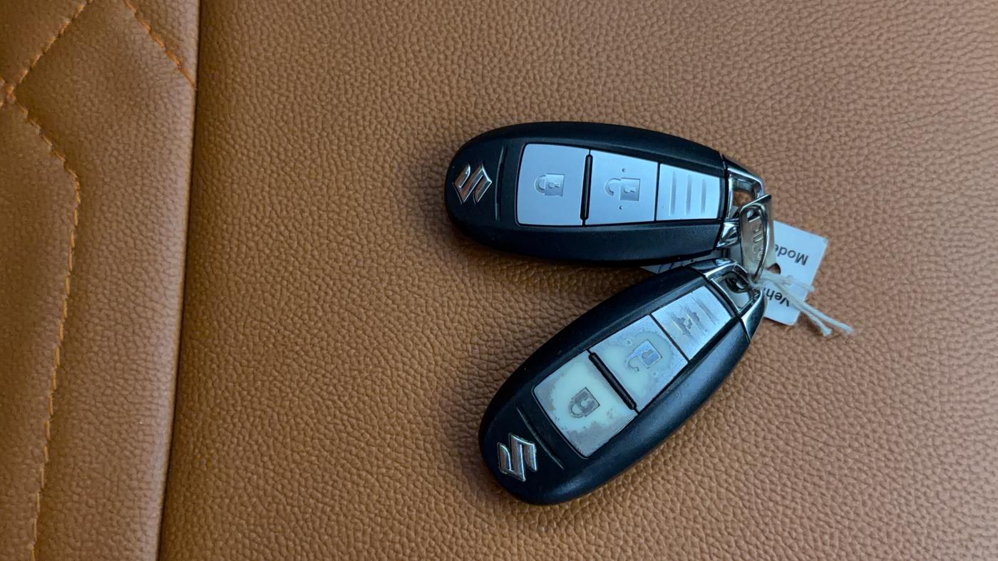 2021 Maruti Vitara Brezza ZXI PLUS AT SHVS, Petrol, Automatic, 29,240 km, Key Close Up