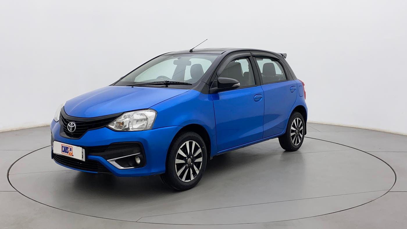 2017 Toyota Etios Liva VX, Petrol, Manual, 47,003 km, Left Front Diagonal