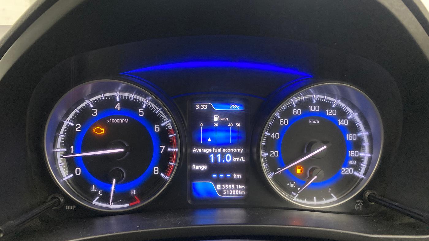 2020 Maruti Baleno ZETA PETROL 1.2, CNG, Manual, 51,373 km, Odometer Image