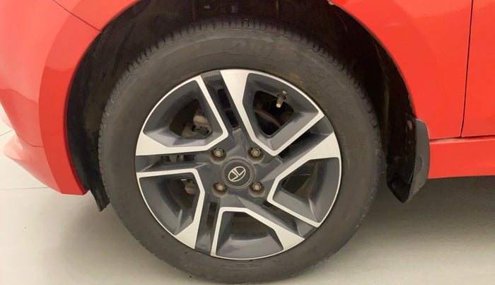 2021 Tata Tiago XZA PLUS PETROL, Petrol, Automatic, 20,958 km, Left Front Wheel