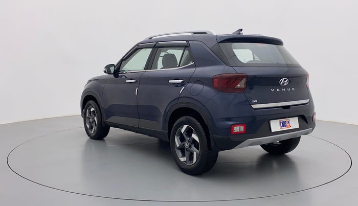 2021 Hyundai VENUE 1.0 TURBO GDI SX+ AT, Petrol, Automatic, 17,128 km, Left Back Diagonal