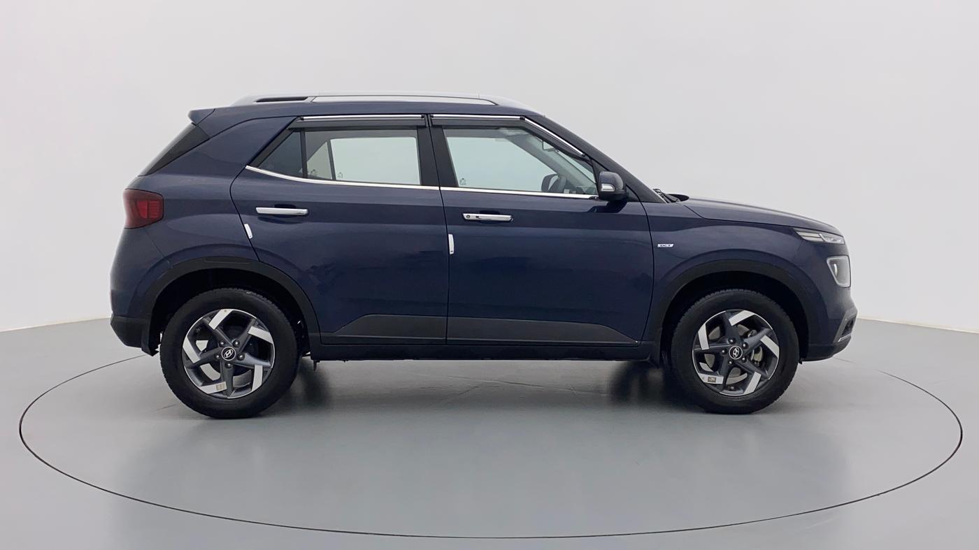 2021 Hyundai VENUE 1.0 TURBO GDI SX+ AT, Petrol, Automatic, 17,128 km, Right Side View