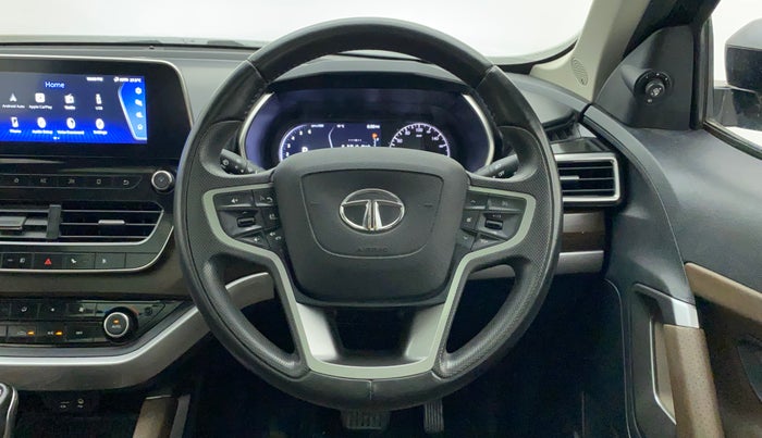 2020 Tata Harrier XZA PLUS 2.0L, Diesel, Automatic, 35,623 km, Steering Wheel Close Up