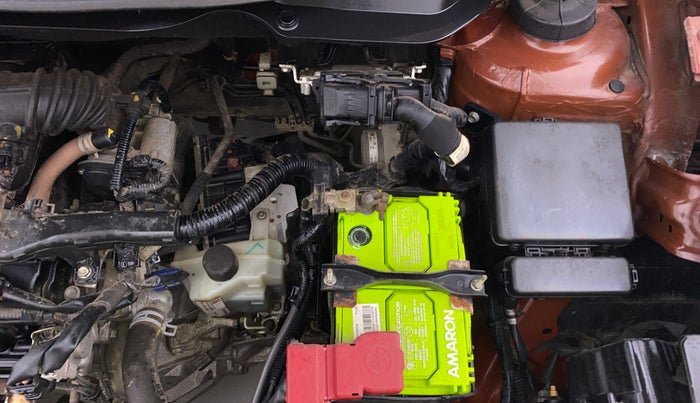 2019 Maruti Dzire ZXI PLUS AMT, Petrol, Automatic, 28,196 km, Engine View - Left