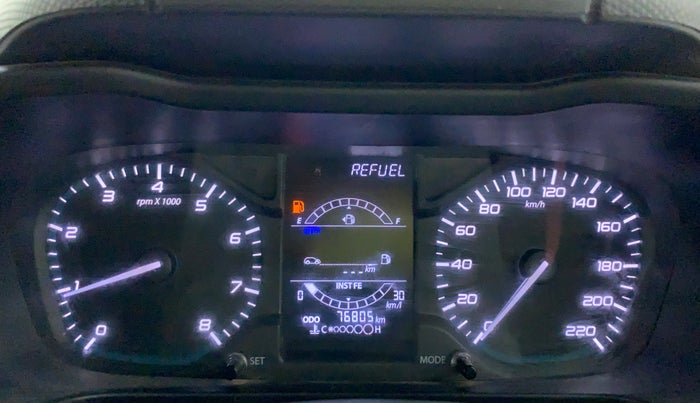 2022 Tata ALTROZ XZ PETROL, Petrol, Manual, 76,805 km, Odometer Image