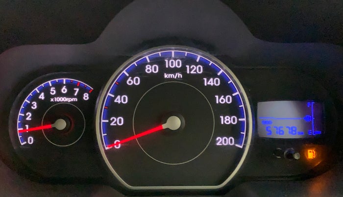 2012 Hyundai i10 MAGNA 1.2, Petrol, Manual, 57,678 km, Odometer Image