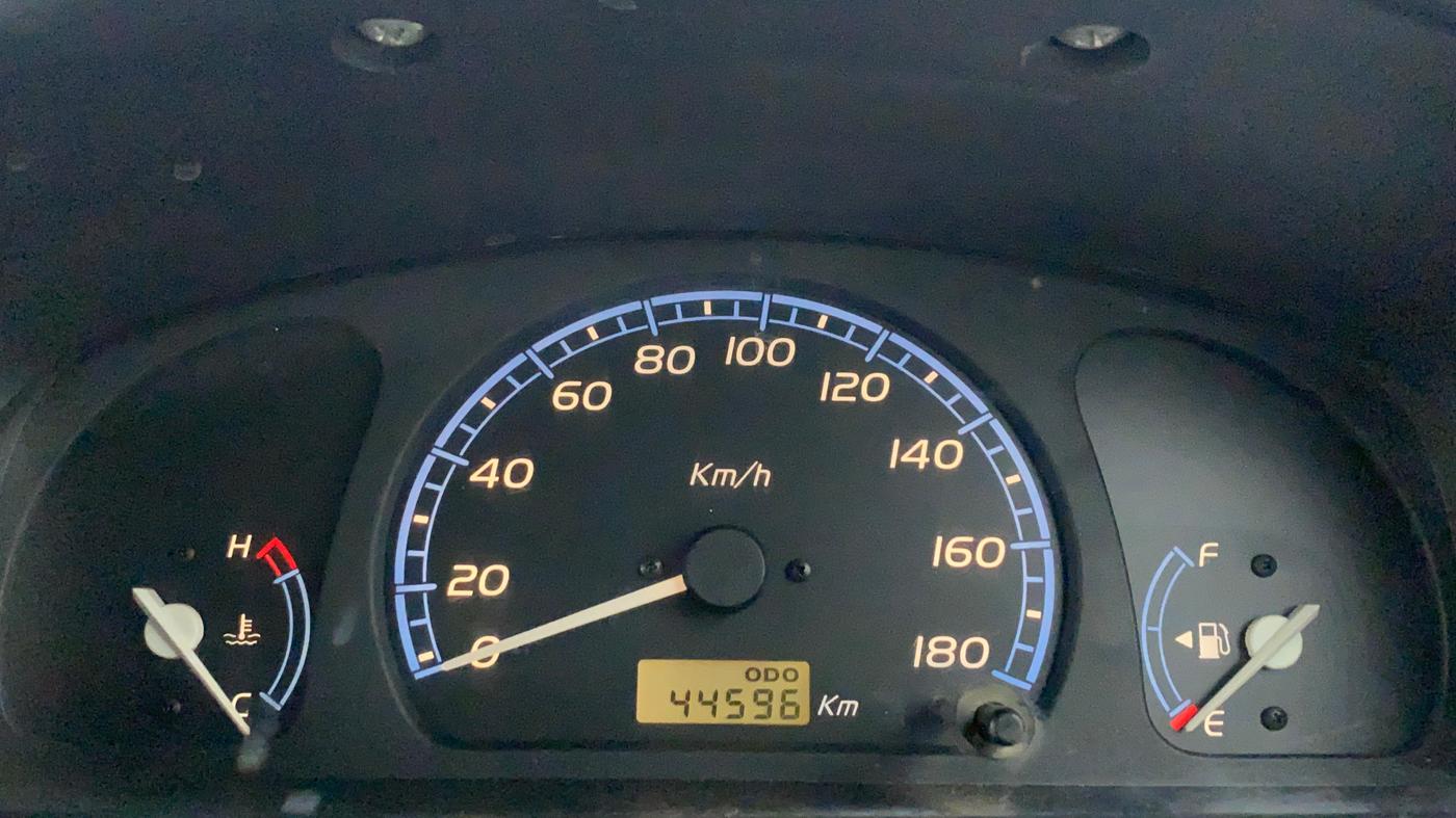2010 Maruti Wagon R LXI MINOR, Petrol, Manual, 44,596 km, Odometer Image