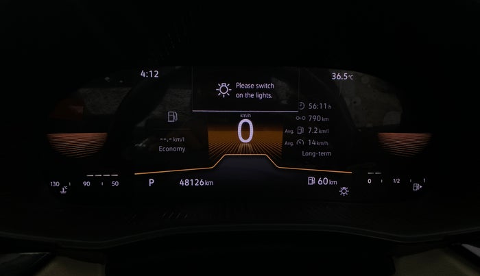 2022 Skoda SLAVIA STYLE 1.0L TSI AT, Petrol, Automatic, 48,122 km, Odometer Image