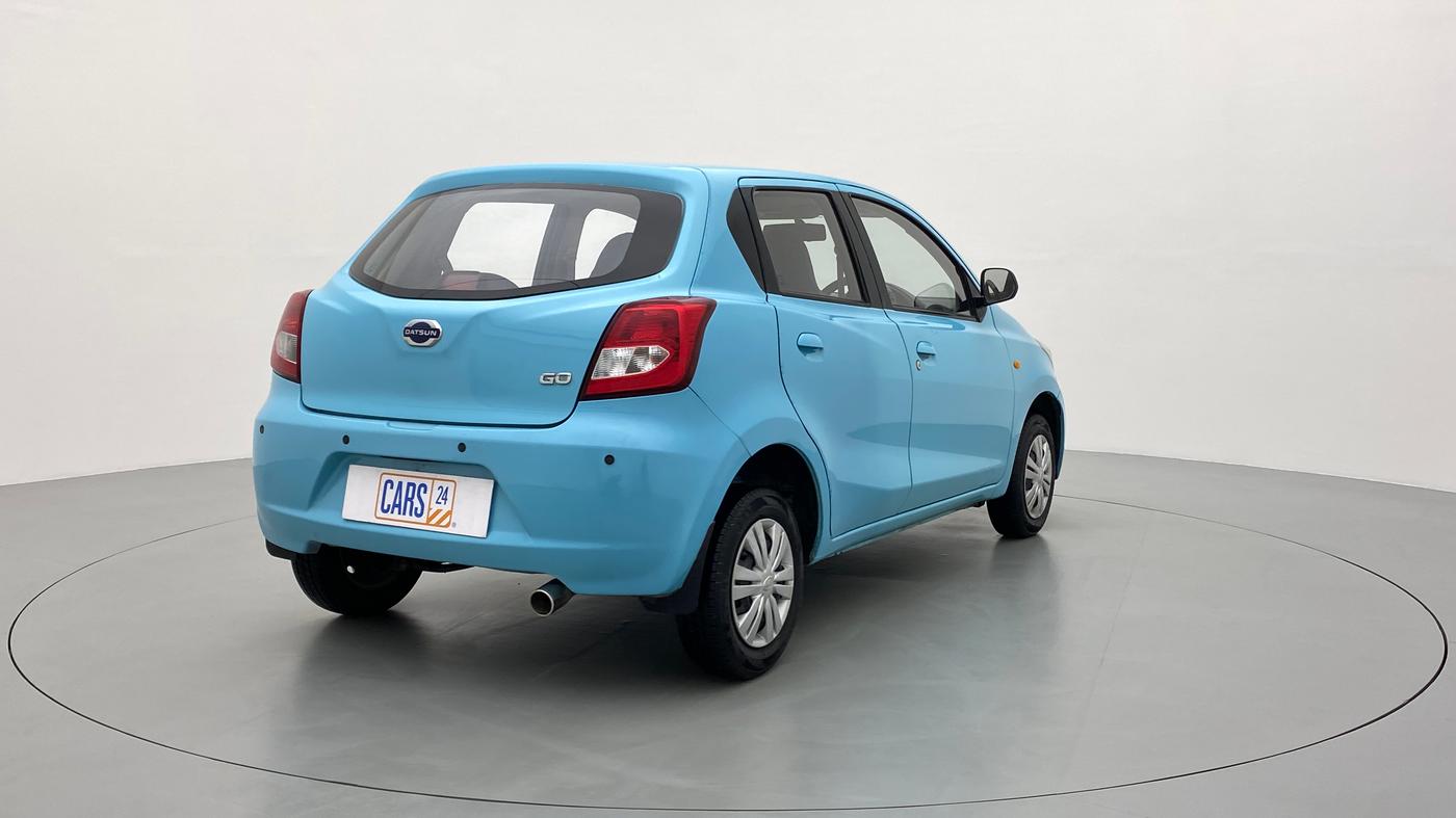 2014 Datsun Go T, Petrol, Manual, 18,316 km, Right Back Diagonal