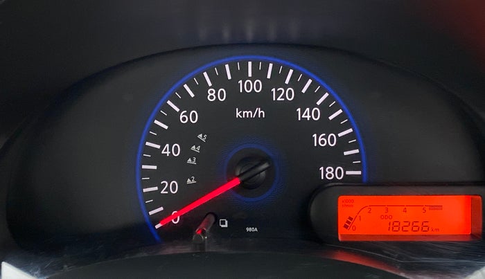 2014 Datsun Go T, Petrol, Manual, 18,316 km, Odometer Image