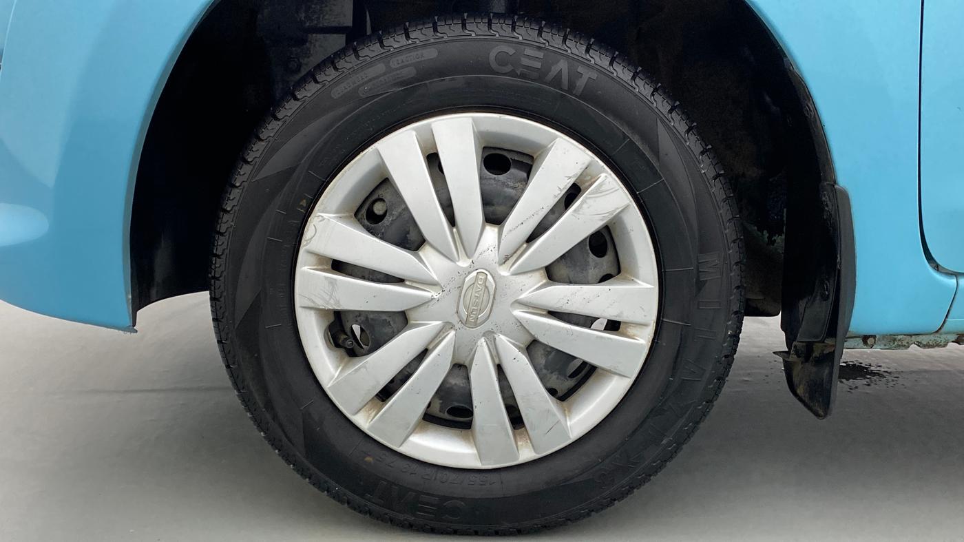 2014 Datsun Go T, Petrol, Manual, 18,316 km, Left Front Wheel