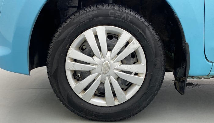 2014 Datsun Go T, Petrol, Manual, 18,316 km, Left Front Wheel