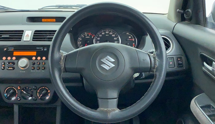 2010 Maruti Swift Dzire VXI, Petrol, Manual, 70,697 km, Steering Wheel Close Up