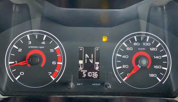 2017 Mahindra Kuv100 K2 6 STR, Petrol, Manual, 51,135 km, Odometer Image