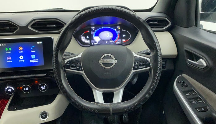 2022 Nissan MAGNITE XV TURBO CVT, Petrol, Automatic, 18,868 km, Steering Wheel Close Up