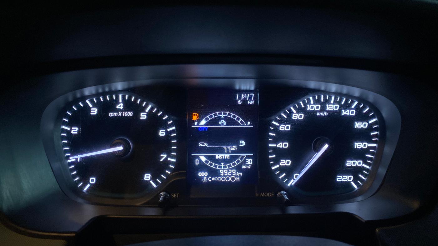 2022 Tata PUNCH ADVENTURE MT, Petrol, Manual, 9,929 km, Odometer Image