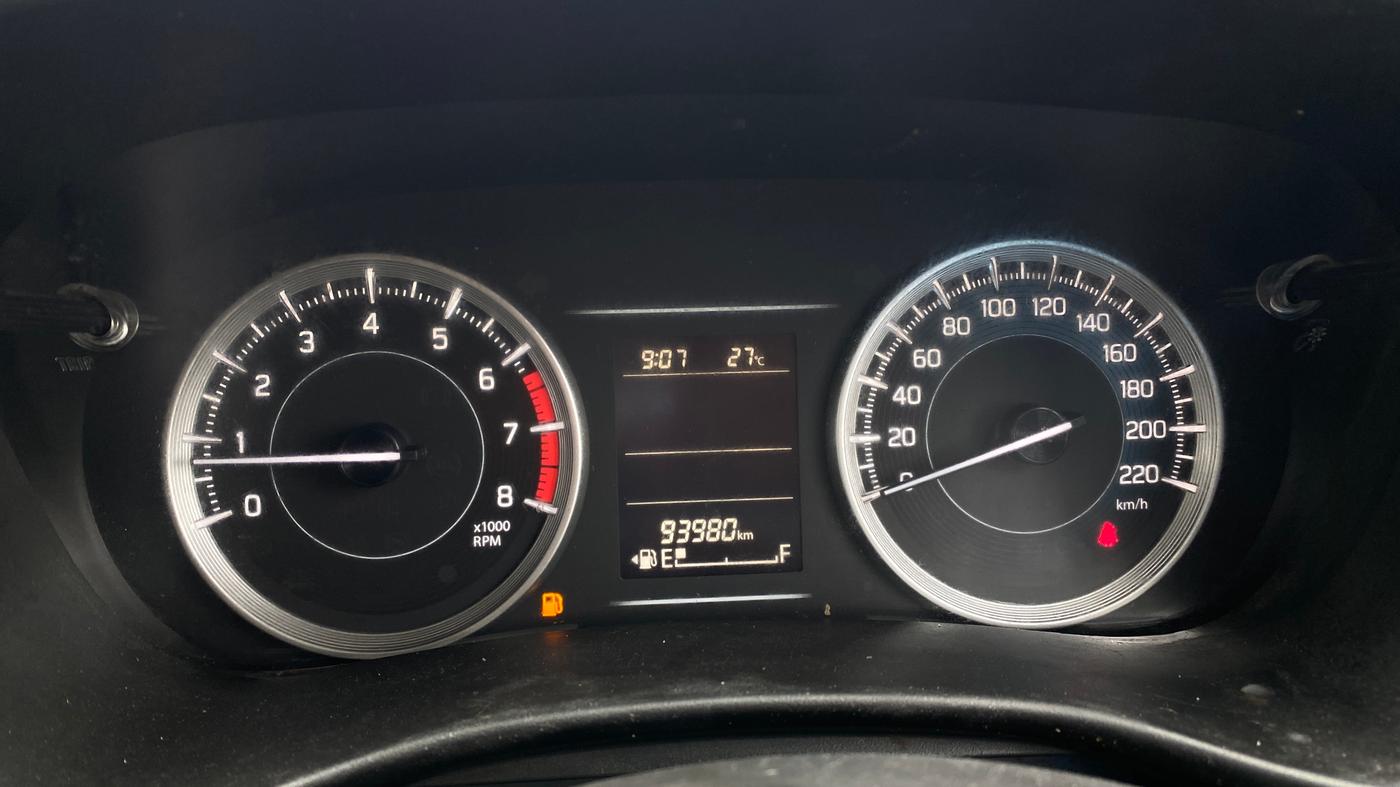 2023 Maruti Baleno DELTA PETROL 1.2, Petrol, Manual, 93,980 km, Odometer Image